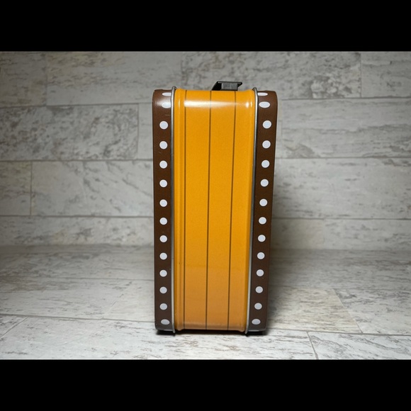 Pirates Skull Crossbones Kids lunch box tin Metal - Picture 3 of 12